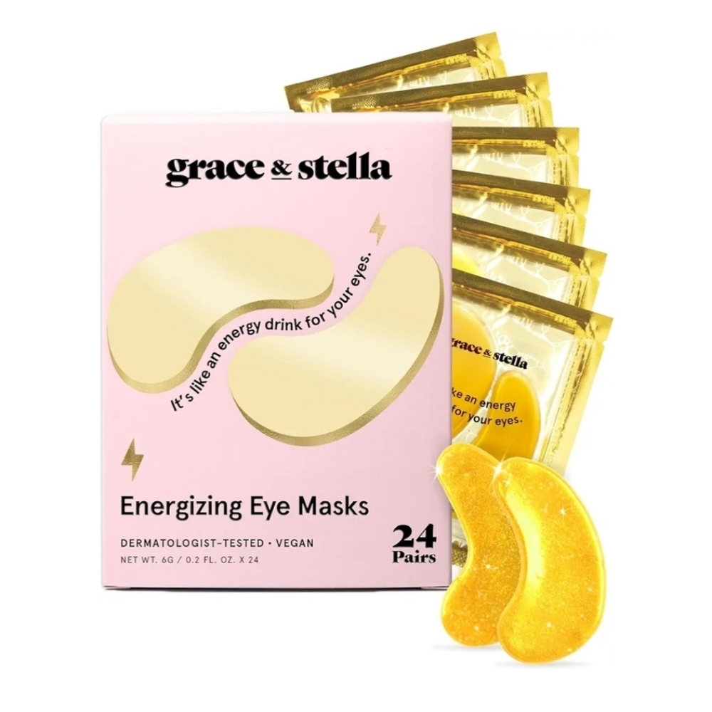Grace & Stella Gold Eye Masks Set